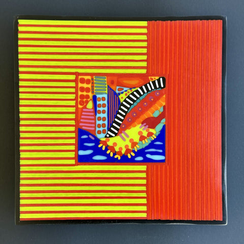Jackie Beckman - "Snapshots In Squares 4"