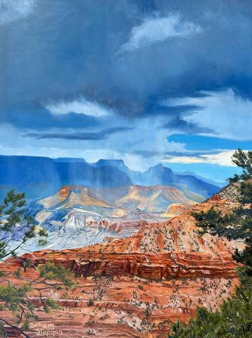 Bethany Stephan - "Storms Edge over the Grand Canyon"