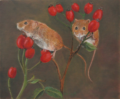 Nancy Smyth - "Red Berries"