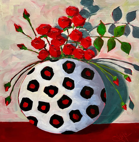 Leslie McCarron - "Spot of Red"