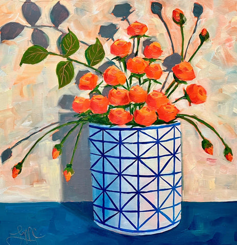 Leslie McCarron - "Bouquet of Orange"