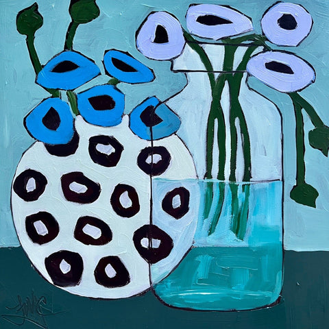 Leslie McCarron - "rounds of Blue"