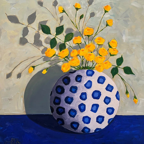 Leslie McCarron - "Cool Blues Hot Yellow"