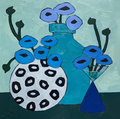 Leslie McCarron - "Circles of Blue"