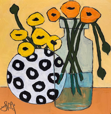 Leslie McCarron - "Rounds of Yellow & Gold"