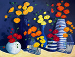 Leslie McCarron - "Warm Colors Cool Stripes"