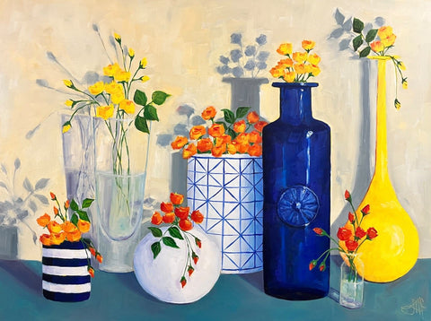 Leslie McCarron - "Roses on Parade"