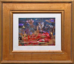 Mary Rush - "Soul's Light (Artwork 8.5 x 11 inches - Framed 15 x 19 inches and Matted with White Mat)"