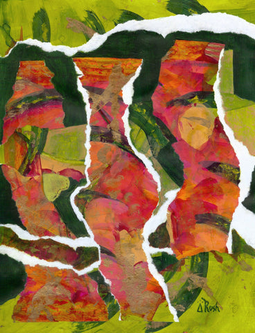 Mary Rush - "Temple Queen (Matted to 14 x 11 inches)"