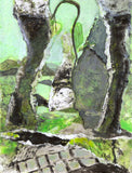 Mary Rush - "The Way In (Matted to 14 x 11 inches in White Mat)"