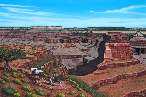 Lawrence Cenotto - "Down the Kaibab Trail"