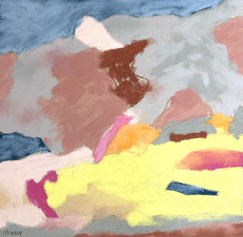 Mike Kelly - "Abstract Yellow"