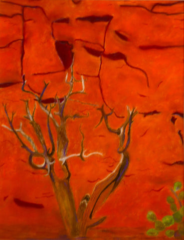 Susan Larisch Frommer - "Red Rock Remains"