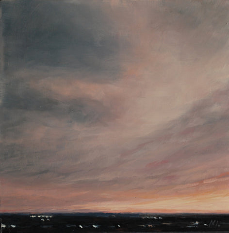 Marjorie Lindsay - "Spurs Ranch Road, Fading Storm"