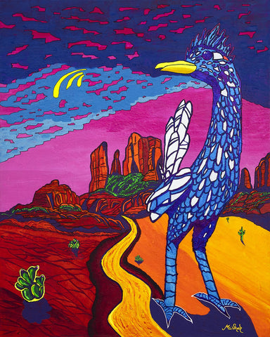 Clark Sheppard - "Sedona’s Red Rock Roadrunner"