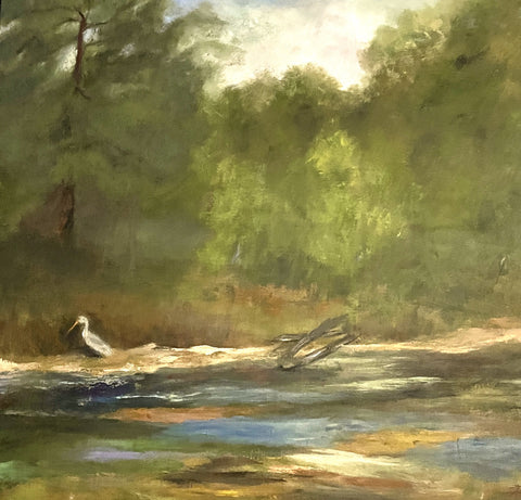 Trish Gober - "Touch of White by the Still Waters"