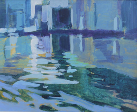 Kim Freeman - "Boathouse Reflections"