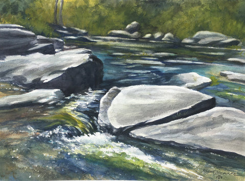 Robert Benson - ""Flat Rocks""