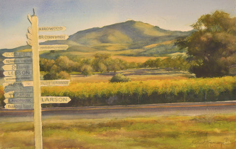 Robert Benson - ""Sonoma Valley""