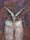 Mindy Lighthipe - "Crested Owl"