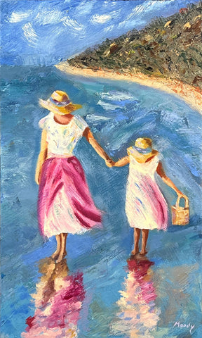 Stephen Moody - "Mia & Isabella by the Sea"