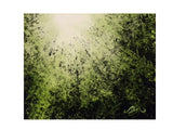 Adam Terry - "Looking Up # 17 Serene Green"