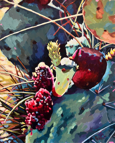 Paula Vento - "Posing Prickly Pear"