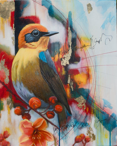 Carrie Palmore - "Feathered Abstraction"