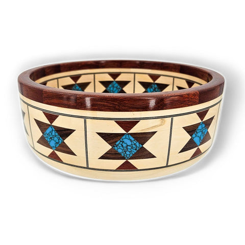 Heiko Weiner - ""Southwest" (1/3) - A small series of vessels with Southwestern Decor"