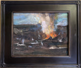 Steven Roy Hill - "Pele Roars at Kilauea Volcano"