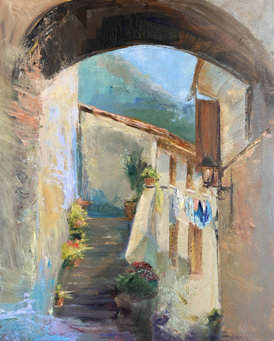 Julia Chandler Lawing - "Summer Afternoon In Pruno II"