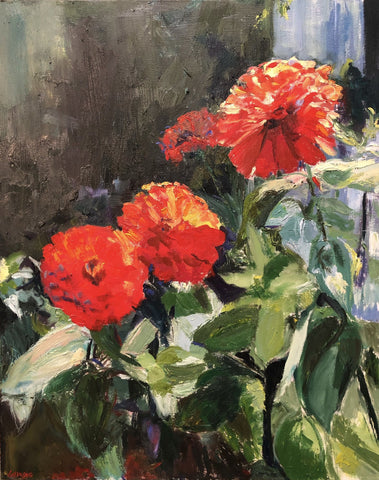 Julia Chandler Lawing - "Zinnia Sonata"