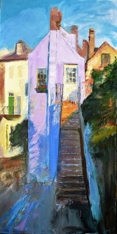 Julia Chandler Lawing - "Behind Rainbow Row"