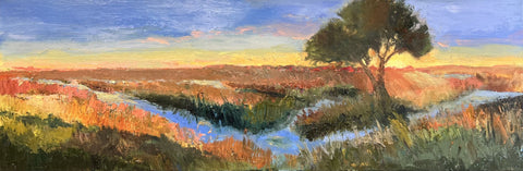 Julia Chandler Lawing - "Marsh Panorama III"
