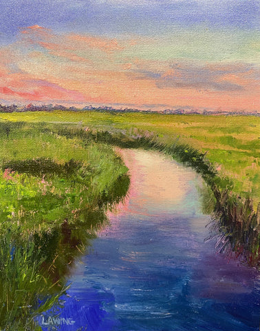 Julia Chandler Lawing - "Rosy Sunset"