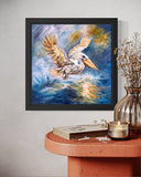 Jenn Royster - "A Pelican’s Trust Within the Roaring Blue"