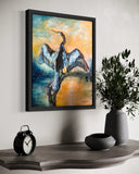 Jenn Royster - "Anhinga’s Quiet Flame"