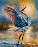 Jenn Royster - "Echoes of a Sandhill's Sunrise Ballet"