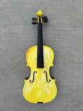 Katherine Faubion - "Rainbow Array, ranging from 1/16 size violin to 1/10 size cello, available separately"