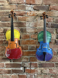 Katherine Faubion - "ROY & GBIV, two 4/4 violins"