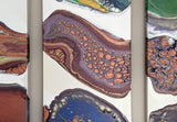 Katherine Faubion - "Copper Triplets, triptych"