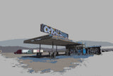 kent gordon - "PAINT #9O) TRUCK STOP  ARIZONA"