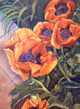 Anne Nye - "popies on the rocks"