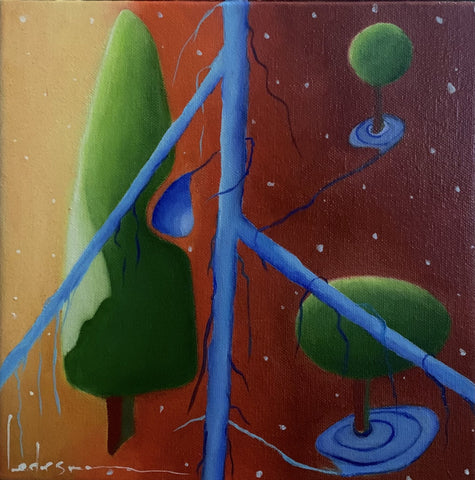 Beatriz E Ledesma - "Kiss & Water #3 (from Kiss & Water series)"