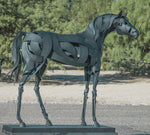 Glance - Steel  by artist Mark Carroll