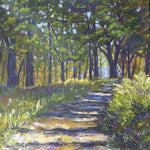 Shadows On the Trail - Acrylic   by artist Beth Berry