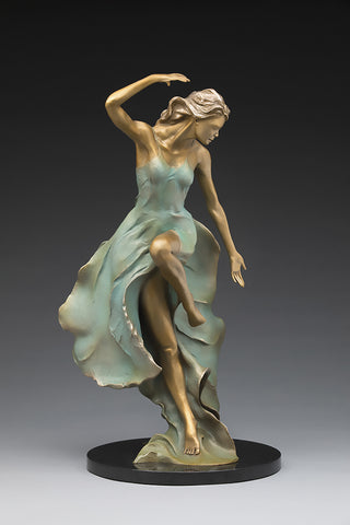 Joie de Vivre - Bronze  by artist Phyllis Mantik deQuevedo