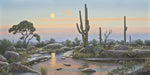 Desert Moon - Oil  by artist Doug Miller