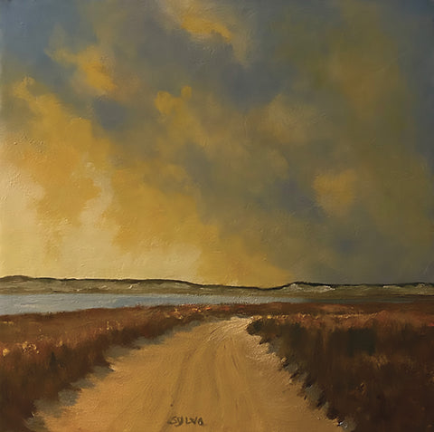 Dune Road - Oil On Mounted Linen  by artist Mark Sylva