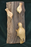 Gary P Carver - ""Woodpecker and Friends" (wall hanging)"